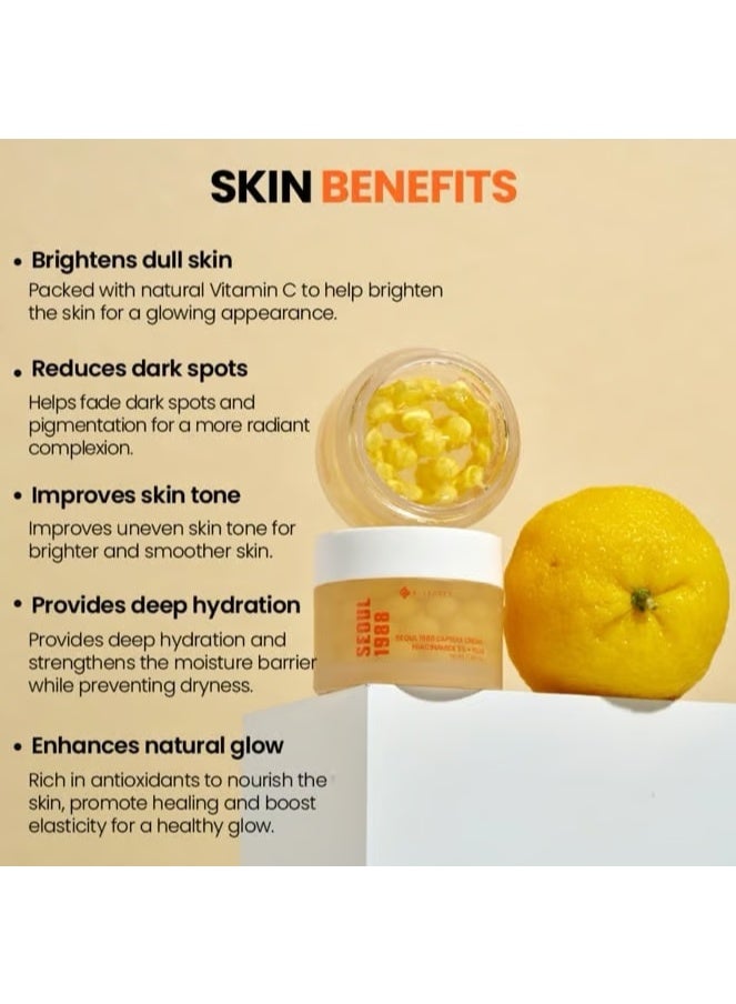Secret Seoul 1988 Capsule Cream 50ml – Intensive Hydrating & Skin Revitalizing Moisturizer - Image 3